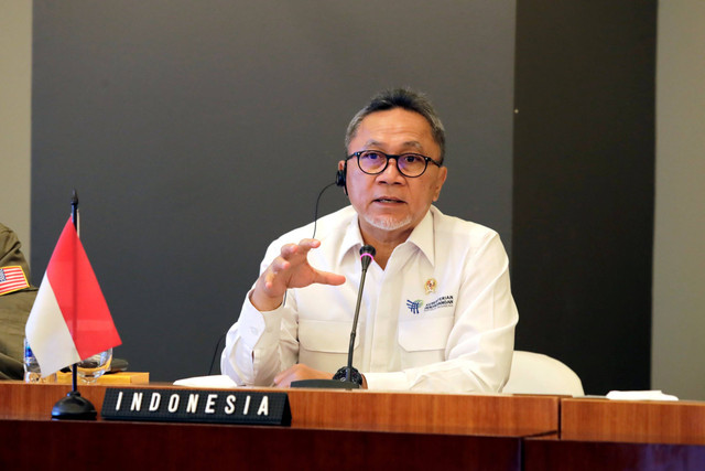Mendag Zulhas bertemu Ketua DPR Thailand H.E Mr Wan Muhammad Noor Martha. Foto: Kemendag