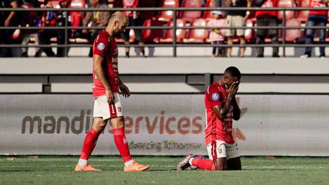 Pertandingan Liga 1 antara Bali United vs PSM Makassar. Foto: Instagram/@baliunitedfc