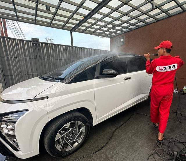 Jasa cuci mobil online kini hadir di Pontianak. Foto: Dok. Istimewa