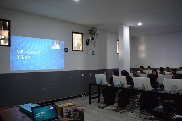 Pelatihan jurnalistik para santri akan melahirkan pesan-pesan kebaikan sesuai perannya sebagai pelajar terdidik dan religius (foto: Istimewa)