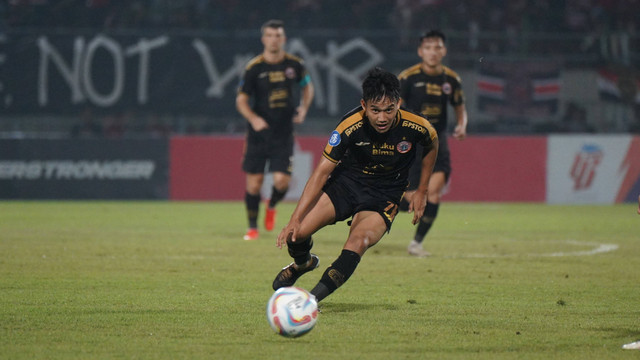 Witan Sulaeman saat Persija Jakarta hadapi Madura United di Liga 1, Minggu (13/8/2023). Foto: Persija Jakarta