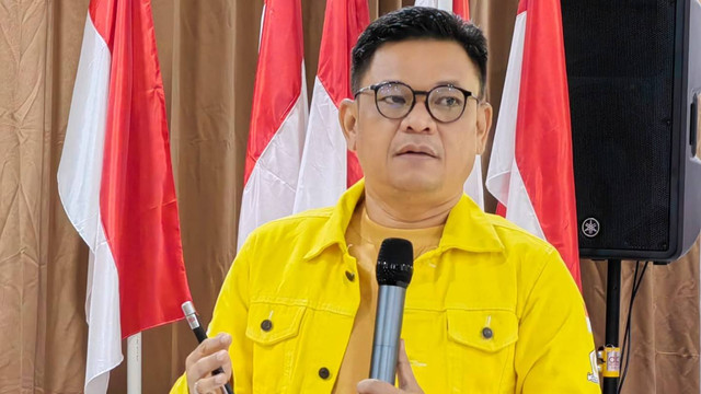 Ketua DPD Golkar Jabar, Ace Hasan Syadzili, di Kuningan pada Minggu (13/8/2023). Foto: Dok. Istimewa