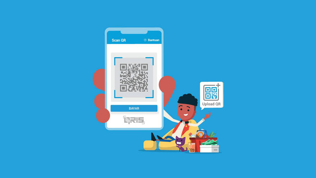 Ilustrasi QRIS Jenius. Foto: Jenius