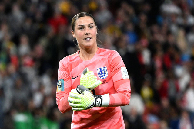 Penjaga gawang Timnas Wanita Inggris Mary Earps. Foto: Dan Peled/REUTERS