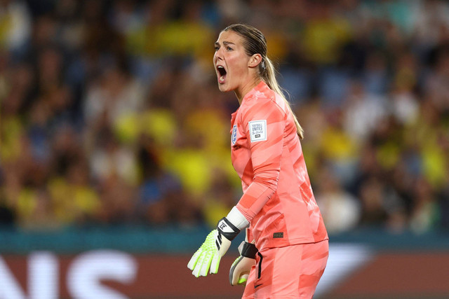 Penjaga gawang Timnas Wanita Inggris Mary Earps. Foto: Carl Recine/REUTERS