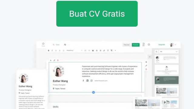 Cara Membuat Portofolio Online, Foto: Tangkapan Layar Kumparan