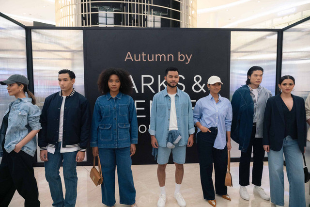 Peluncuran koleksi denim terbaru Marks & Spencer. Foto: Dok. Marks & Spencer