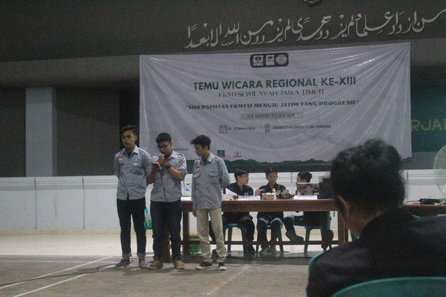 HIMATEKSIP pada acara FKMTSI