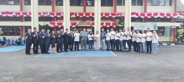 Jajaran seksi pidana umum Kejari Jambi menyambangi Pengadilan Negeri Jambi/Kejari Jambi