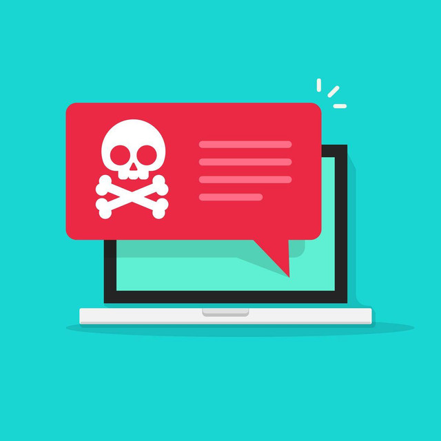 Ilustrasu malware. Sumber gambar: Shutterstock