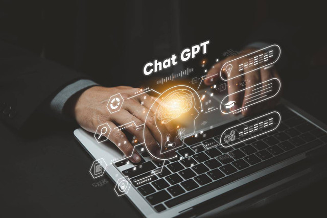 Ilustrasi chatGPT dalam dunia pendidikan. Foto: Shutterstock