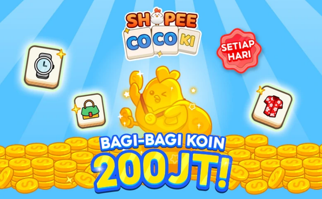Ilustrasi cara menang Shopee Cocoki. Foto: Shopee