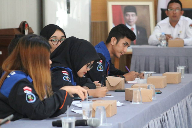 Foto ilustrasi rapat mahasiswa. Sumber: Dok. Pribadi