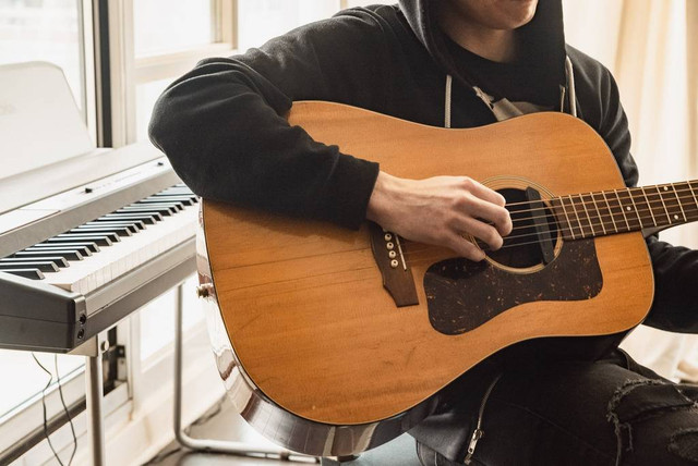Ilustrasi Kunci Gitar Satu Rasa Cinta. Foto: Pexels.