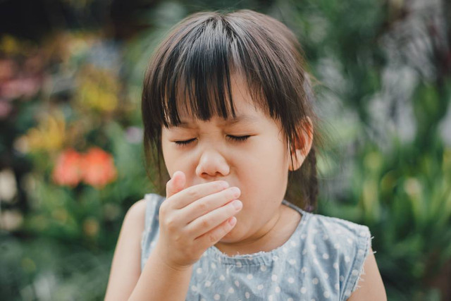 Ilustrasi anak yang terkena dampak dari polusi udara. Foto: Natee K Jindakum/Shutterstock