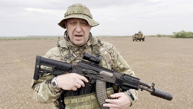 Yevgeny Prigozhin, kepala kelompok tentara bayaran swasta Rusia Wagner. Foto: Courtesy PMC Wagner via Telegram via REUTERS