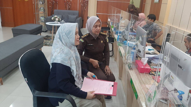 Pelimpahan berkas perkara korupsi Bank Jambi ke Pengadilan Negeri Jambi/Kejati Jambi