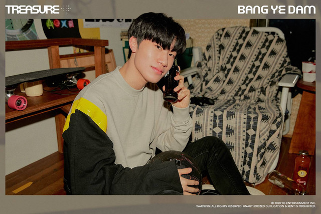 Penyanyi Korea Selatan Bang Yedam. Foto: Twitter/@ygent_official