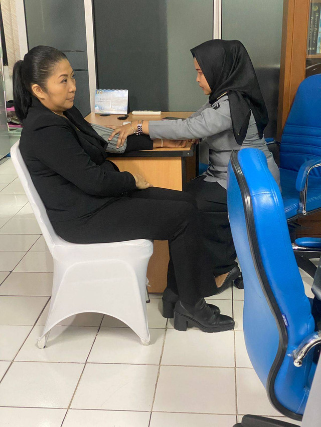 Putri Candrawathi di Lapas Perempuan Jakarta, pada Rabu 23 Agustus 2023. (Foto: Humas Ditjen PAS)