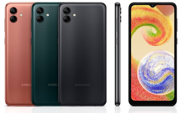  Ilustrasi cara merekam layar HP Samsung A04. Foto: dokumentasi Samsung. 