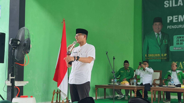 Sanidaga Uno saat mendatangi Kota Bekasi. Foto: kumparan