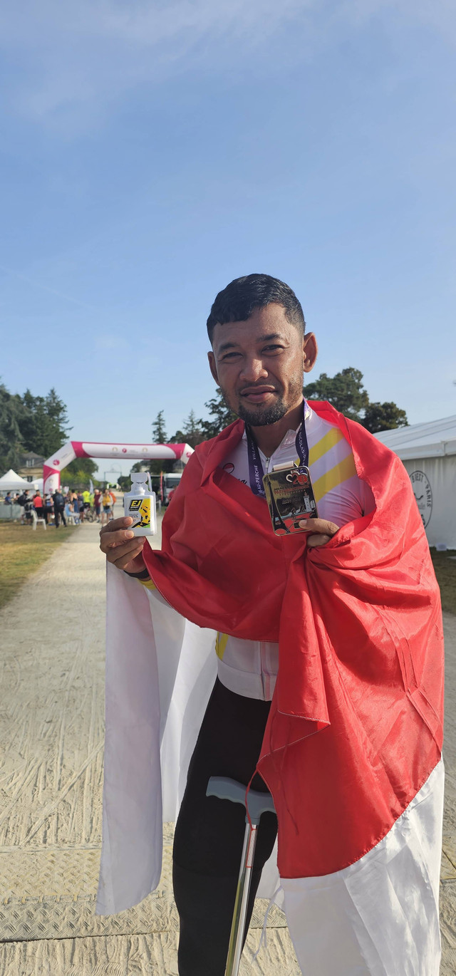 Handika di event Paris-Brest-Paris 2023