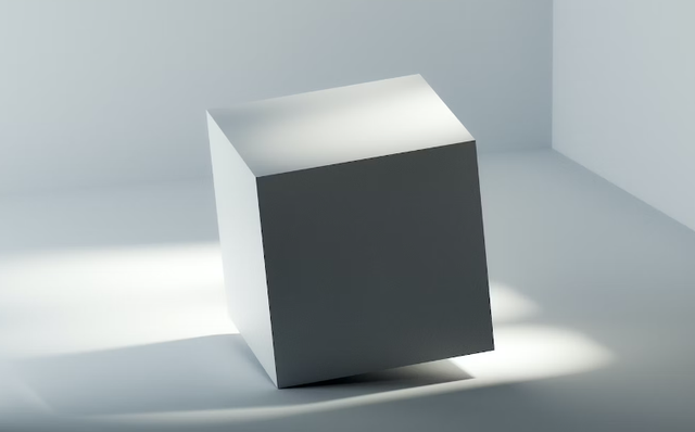 Ciri-ciri Kubus. Sumber: Unsplash/Milad