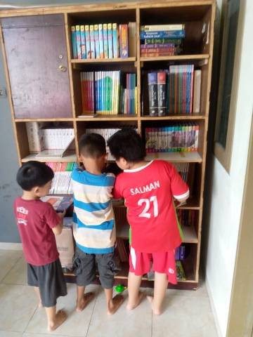 Dokumentasi pribadi (Rumah Baca Hj. Suheti Serang)