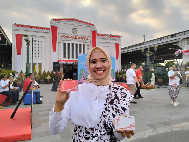 Kartu Multi Trip (KMT). Foto: M Wulan/Tugu Jogja