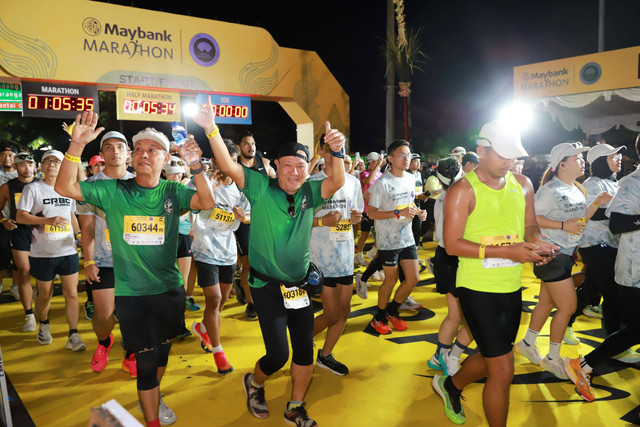 Pelaksanaan Maybank Marathon 2023 di Bali Safari and Marine Park, Gianyar, pada 27 Agustus 2023. Foto: Dok Maybank