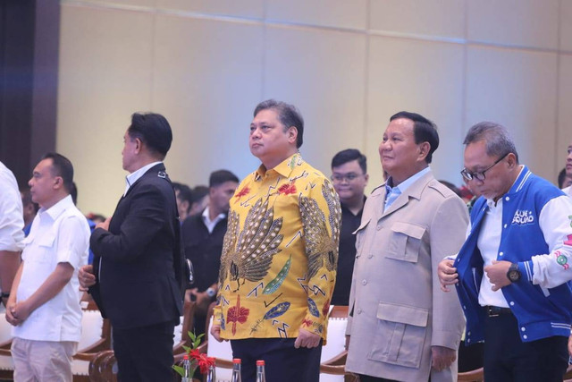 Sejumlah tokoh di acara Pembukaan Bimtek dan Perayaan HUT PAN ke 25 di Hotel Sultan Jakarta, Senin (28/8/2023). Foto: Fitra Andrianto/kumparan