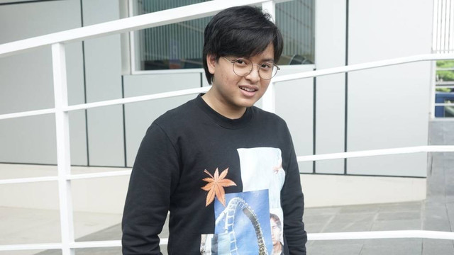 Arsy Widianto saat ditemui dikawasan Tendean, Jakarta, Rabu, (29/1). Foto: Ronny