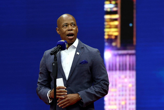 Wali Kota New York City Eric Adams. Foto: Mike Segar/REUTERS
