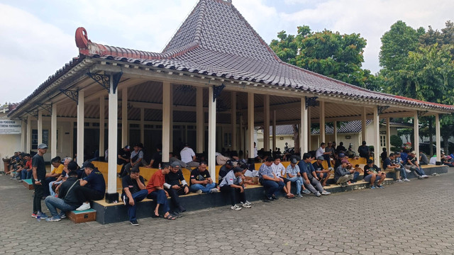 Salah satu sisi Kantor Gubernur DIY, Kompleks Kepatihan Pemda DIY. Foto: Arfiansyah Panji Purnandaru/kumparan