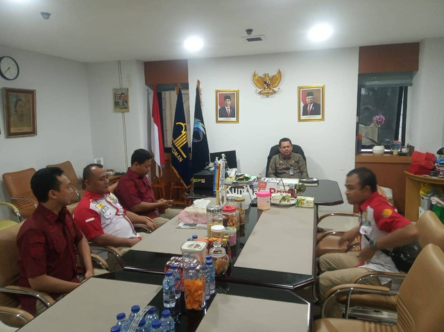 Kasubag Tata Usaha Bersama SesditjenHAM sebelum Penyerahan Transfer BMN