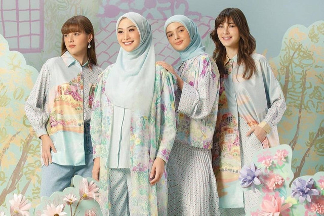 Koleksi terbaru COTTONINK kolaborasi dengan Indah Nada Puspita. Foto: Instagram/@cottonink