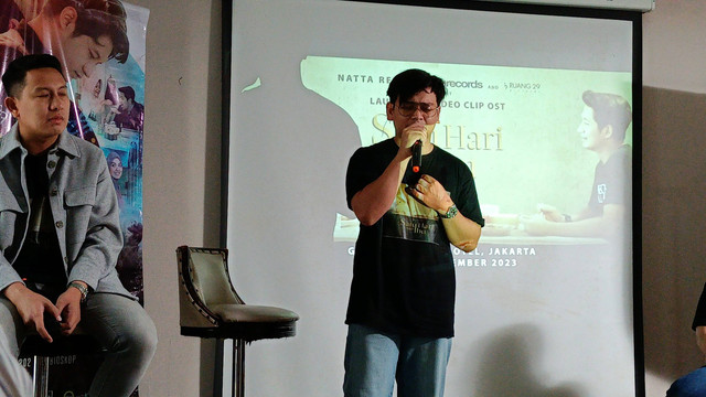 Natta Reza saat ditemui di Kawasan Kemang, Jakarta Selatan. Foto: Aprilandika Pratama/kumparan