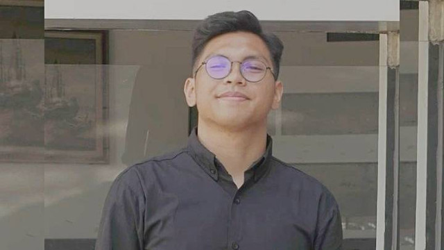 Ketua BEM UI Melki Sedek Huang. Foto: Instagram/@melkisedekhuang