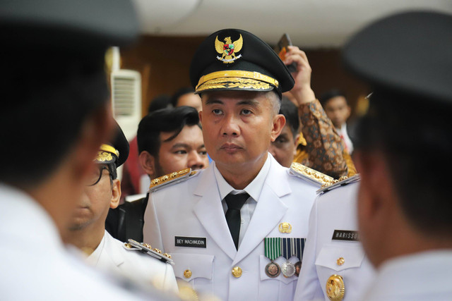 Pj Gubernur Jawa Barat, Bey Machmudin. Foto: Jamal Ramadhan/kumparan