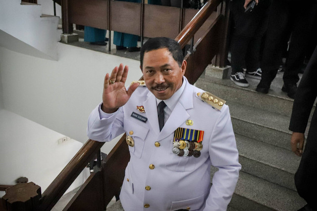 Pj Gubernur Jawa Tengah Nana Sudjana. Foto: Jamal Ramadhan/kumparan