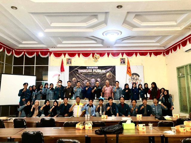 Peserta diskusi publik offline. | Foto: Bella Sardio/Lampung Geh