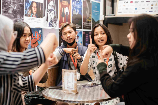 Pelatihan pentermahan bahasa film untuk disabilitas - Dok. MFW 2023 