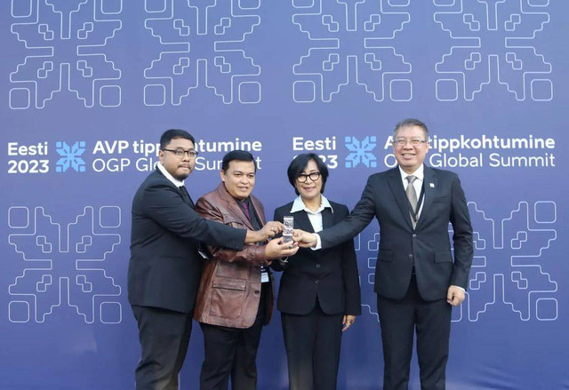 Sabet The Winner Of OGP Award 2023 Se-Asia Pasific Di Estonia, BPHN Kemenkumham Harumkan Indonesia di Mata Dunia (Foto:HumasRupMoker)