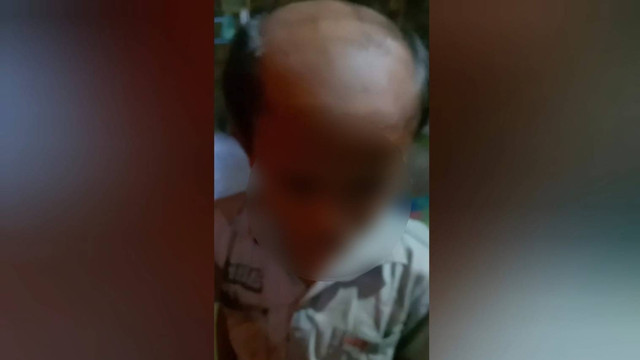 Rambut siswa di Samosir dipotong dengan bentuk tak wajar. Foto: Dok. Istimewa