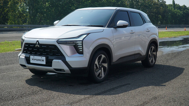 Media first drive Mitsubishi Xforce di Karawang, Jawa Barat (7/9/2023). Foto: Mitsubishi Motors