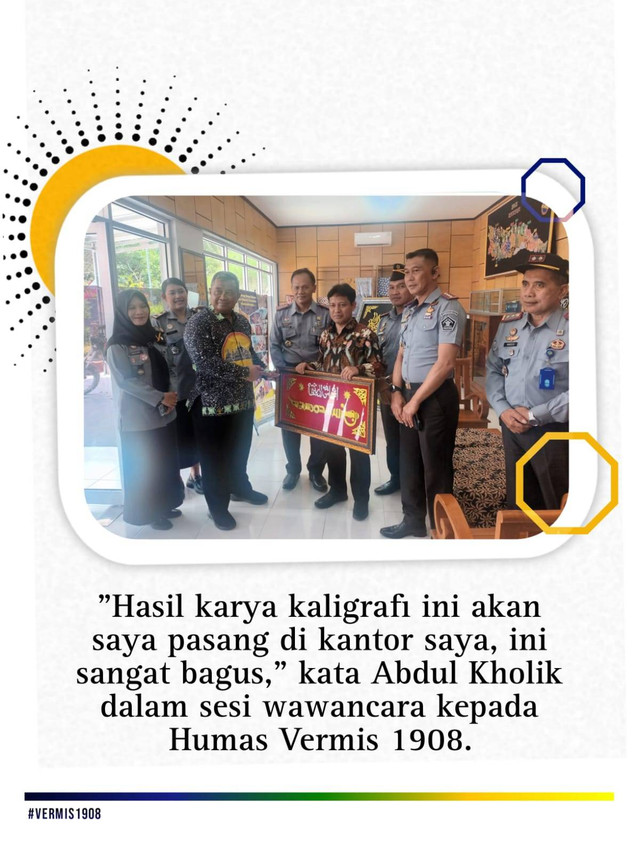 Anggota DPD RI Abdul Kholik Kunjungi Galeri Wijayakusuma Lapas Permisan