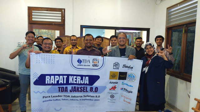 Maksimalkan Program, TDA Jakarta Selatan 8.0 Gelar Rapat Kerja