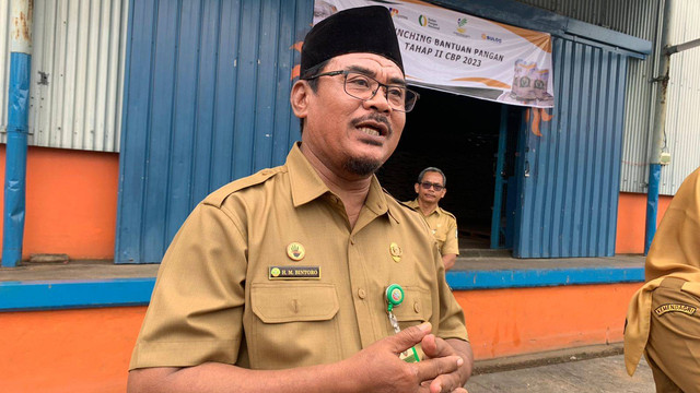 Bintoro, Kepala Dinas Pangan, Pertanian, dan Perikanan Pemkot Pontianak. Foto: Fajar Bahari/Hi!Pontianak