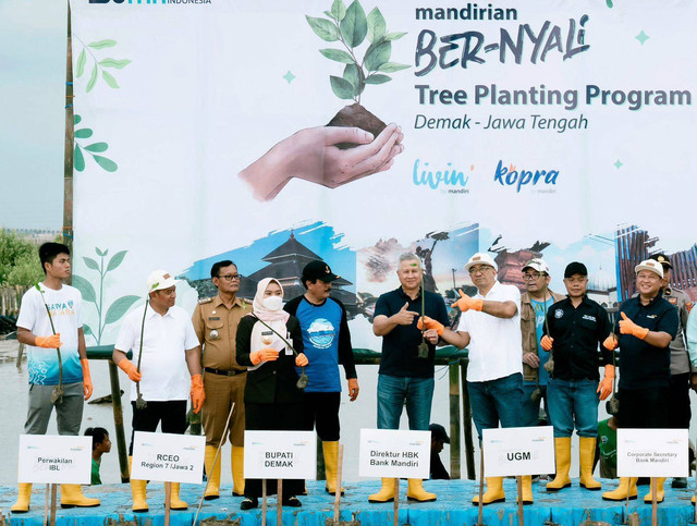 CSR Bank Mandiri. Foto: Bank Mandiri