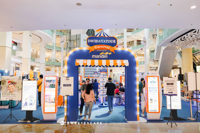 Travel fair Dwidayatour Carnival. Foto: Dwidayatour